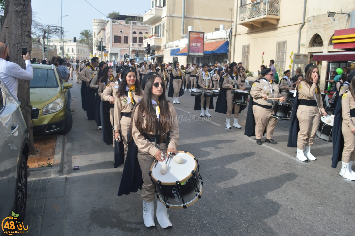 المزيد من الصور والفيديو لاحتفال السرايا الكشفية بيافا بسبت النور 